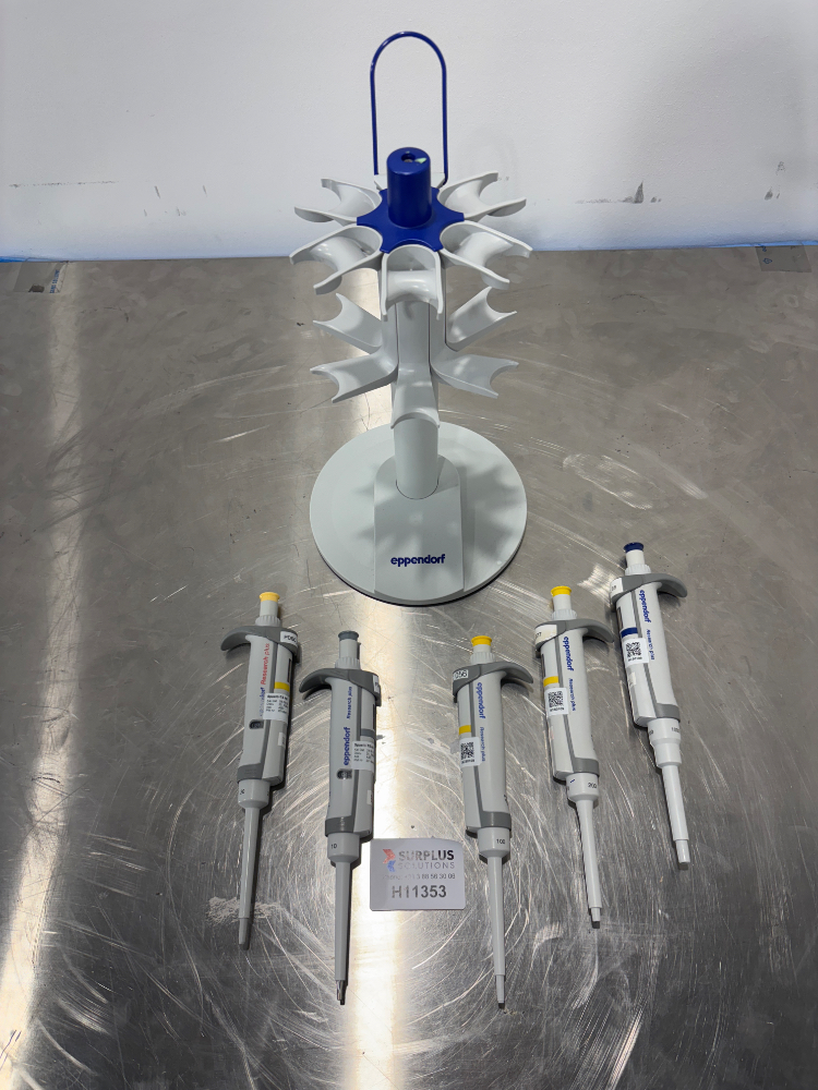 Image of Eppendorf Research Plus x5 Pipettes
